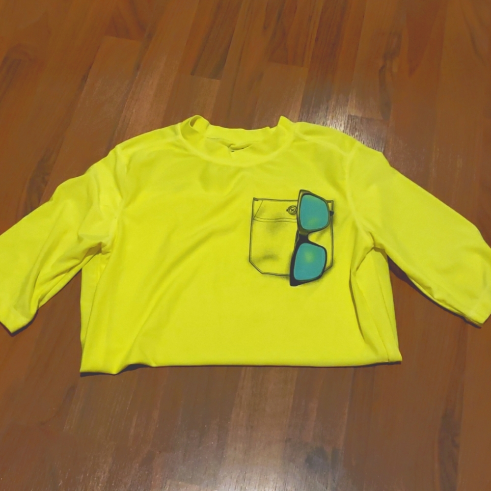 Old Navy Neon Swim Shirt Boys XL (14/16)